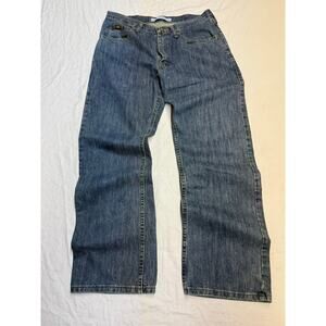 Lee Regular Fit Bootcut Jeans Mens size 34x30 Blue  Denim jeans medium wash